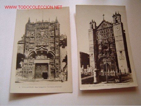 Postales: Dos postales de Valladolid. - Foto 1