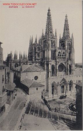 Postales: BURGOS - LA CATEDRAL.- - Foto 1