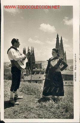 Postales: BURGOS, TIPOS REGIONALES - Foto 1