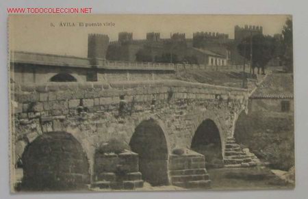 Postales: TARJETA POSTAL AVILA. El puente viejo. N&ordm; 5.