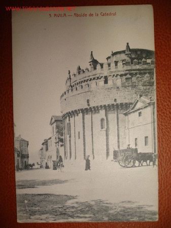 Postales: AVILA,ABSIDE DE LA CATEDRAL - Foto 1