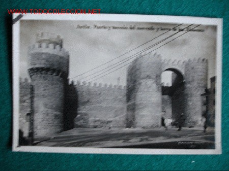 Postkarten: AVILA,PUERTA Y TORREON DEL MERCADO Y TORRE DE LAS ALMENAS