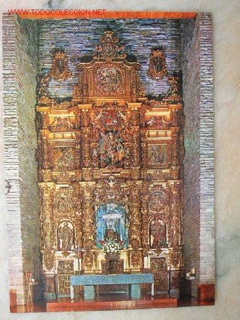 Postales: POSTAL RETABLO DEL SANTUARIO DE LA VIRGEN DEL CAMINO.LE&Oacute;N.