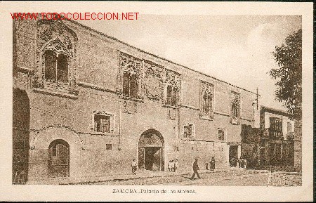 Postales: ZAMORA, PALACIO DE LOS MOMOS  N&ordm; 166 - Foto 1