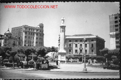 Postales: LEON, PLAZA DEL CALVO SOTELO