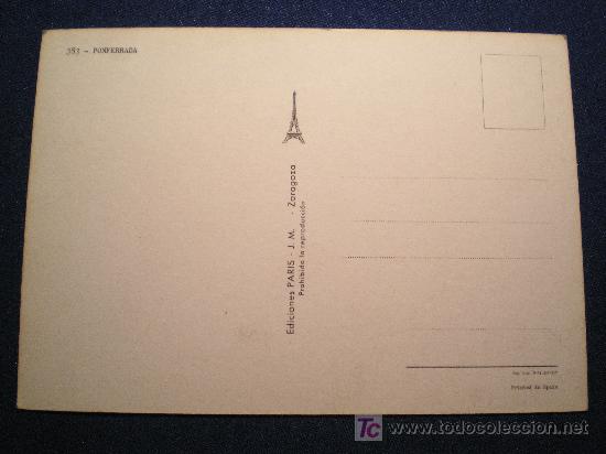 Postales: POSTAL DE PONFERRADA - Foto 2