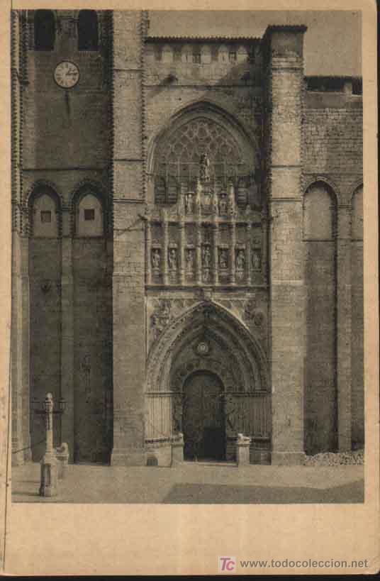 Postales: Catedral de &Aacute;vila - Fachada Principal. Siglo XIII