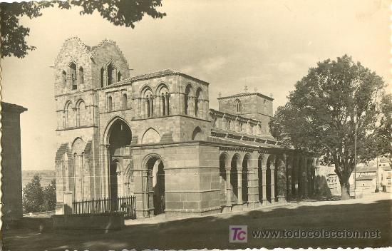 Postcards: TARJETA POSTAL DE AVILA. BASILICA DE SAN VICENTE. FACHADAS PRINCIPAL Y MEDIODIA