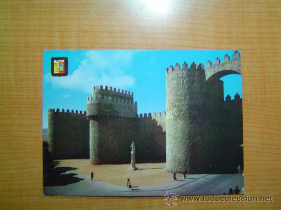 Postales: POSTAL AVILAPUERTA DEL ALCAZAR SIN CIRCULAR