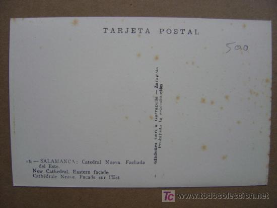 Postales: SALAMANCA - Foto 2