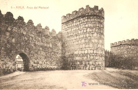 Postales: AVILA, ARCO DEL MARISCAL N&ordm; 5 - FOTOTIPIA THOMAS 12580