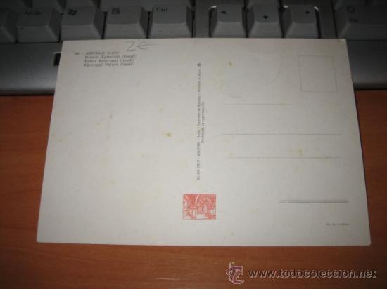 Postales: PALACIO EPISCOPAL  ASTORGA  (LEON) - Foto 2