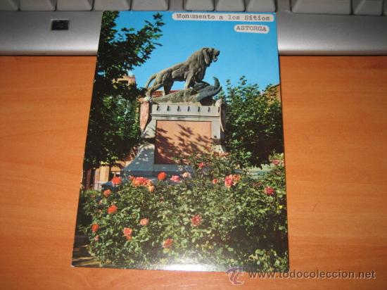 Postales: MONUMENTOS A LOS SITIOS     ASTORGA - Foto 1