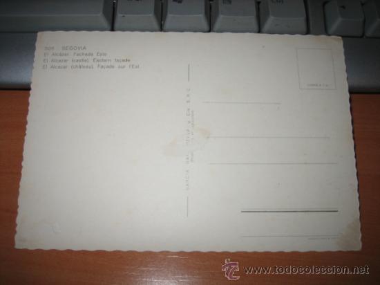 Postales: SEGOVIA   EL ALCAZAR - Foto 2