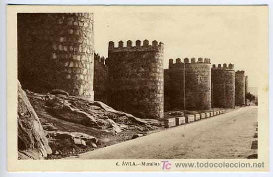Postales: AVILA , MURALLAS  , P27059