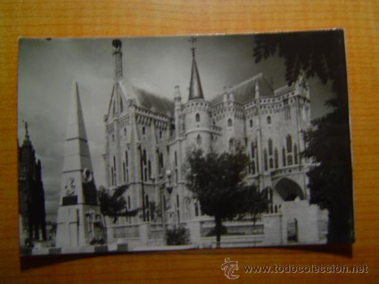 Postales: POSTAL ASTORGA (LEON) PALACIO EPISCOPAL SIN CIRCULAR - Foto 1