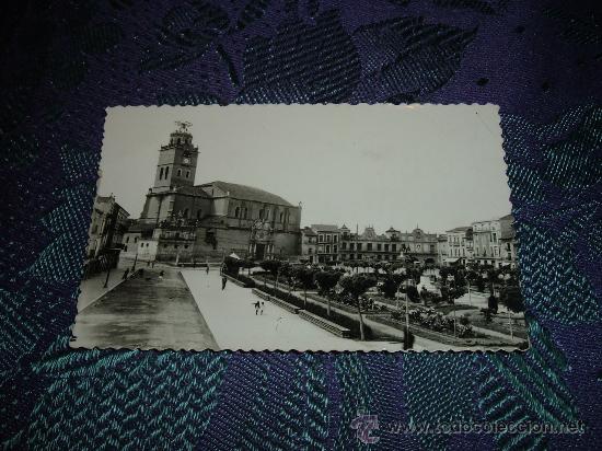 Postales: medina del campo-plaza de espa&ntilde;a.al fondo la colegiata,ediciones m arribas