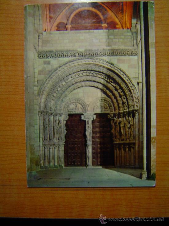 Postales: POSTAL AVILA PORTADA PRINCIPAL DE SAN VICENTE CIRCULADA