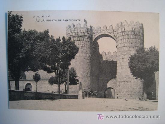 Postales: AVILA: PUERTA DE SAN VICENTE (8)