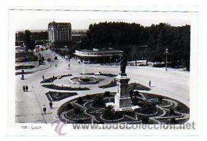 Postales: Leon. Ed. Arribas. sin circular. n&ordm; 106. Glorieta de Guzm&aacute;n el Bueno.