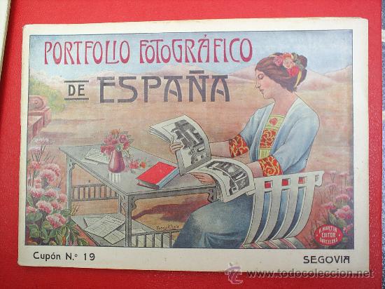 Cartoline: PORTFOLIO FOTOGRAFICO DE ESPA&Ntilde;A N.19-SEGOVIA-A&Ntilde;OS 1910-20