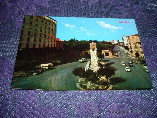 Postales: soria-monumento al general yague