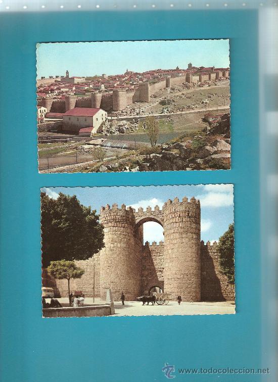 Postales: vistas de avila. sin circular. garcia garrabella y cia.