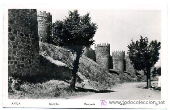 Postales: AVILA, MURALLAS,   P24602