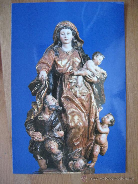 Postales: VIRGEN DE LOS POBRES, MUSEO STA MARIA DE MEDINA DE RIOSECO.