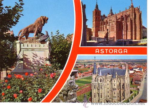 Postales: N&ordm; 1016 POSTAL ASTORGA LEON - Foto 1