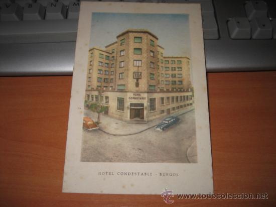 Postales: HOTEL CONDESTABLE   BURGOS - Foto 1