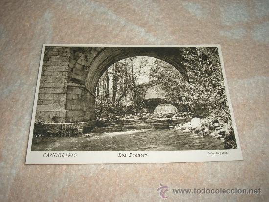 Cartoline: candelario los puentes foto requena,huecograbado rieusset