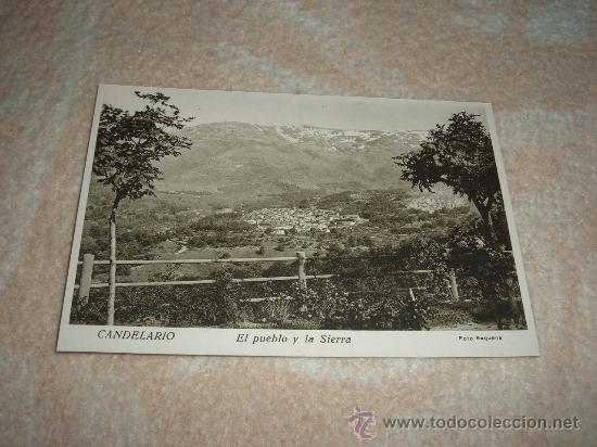 Cartes Postales: candelario el pueblo y la sierra foto requena,huecograbado rieusset