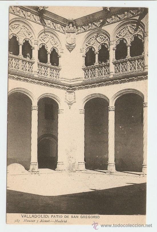 Postales: Valladolid - Patio de San Grgorio
