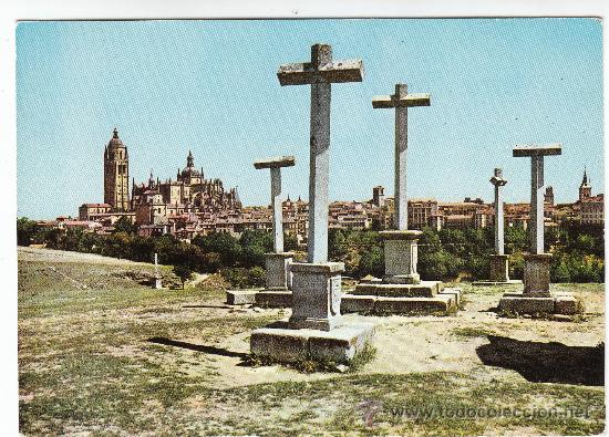 Postales: 2001-SEGOVIA LA PIEDAD Y CATEDRAL AL FONDO