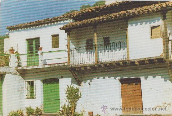 Postales: TARJETA POSTAL DE POYALES DEL HOYO RINCON TIPICO AVILA