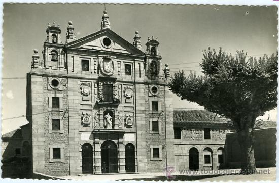 Postales: POSTAL AVILA FACHADA PRINCIPAL CONVENTO DE SANTA TERESA