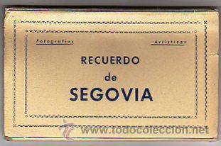 Postales: Block de postales. Recuerdo de Segovia. Fotografia art&iacute;stica. Ediciones arribas.