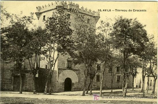 Postales: POSTAL AVILA TORREON DE CRECENTE