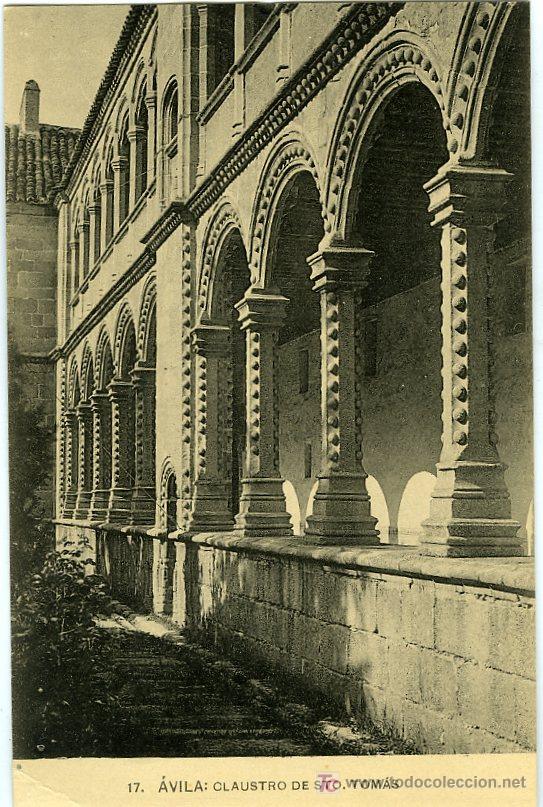 Postales: POSTAL AVILA CLAUSTRO DE SANTO TOMAS HAUSER Y MENET