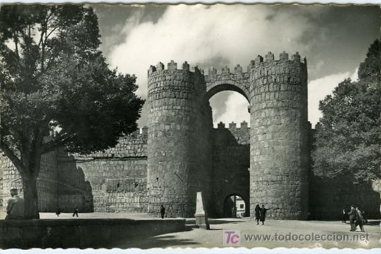 Postales: POSTAL AVILA PUERTA DE SAN VICENTE