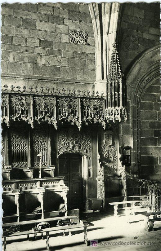 Postales: POSTAL AVILA CONVENTO DE SANTO TOMAS CORO DE LOS REYES CATOLICOS