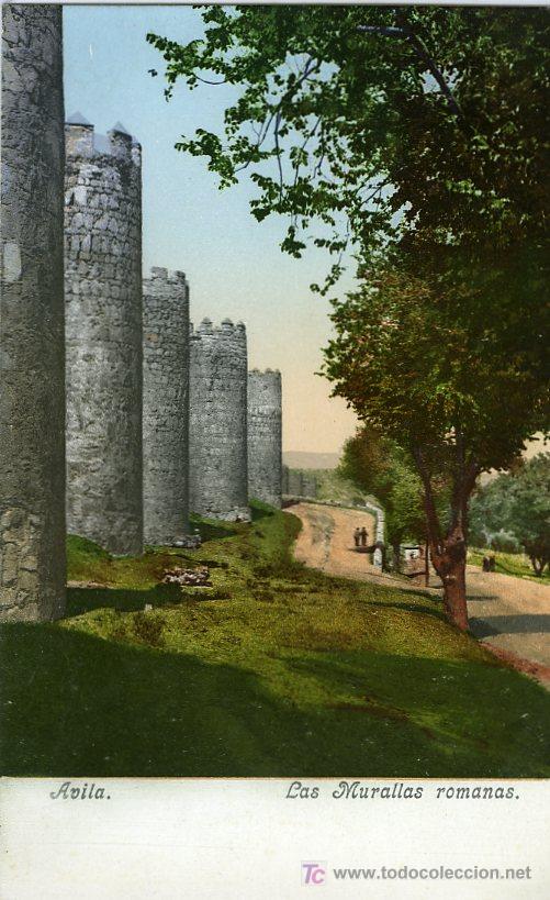 Postales: POSTAL AVILA LAS MURALLAS ROMANAS