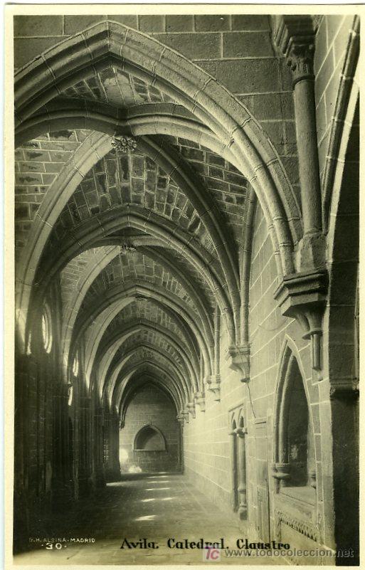 Postales: POSTAL AVILA CATEDRAL CLAUSTRO