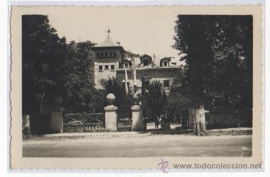 Postales: TARJETA POSTAL DE SAN RAFAEL HOTEL DE PIEDRA ALBERGUE FEMENINO SEGOVIA