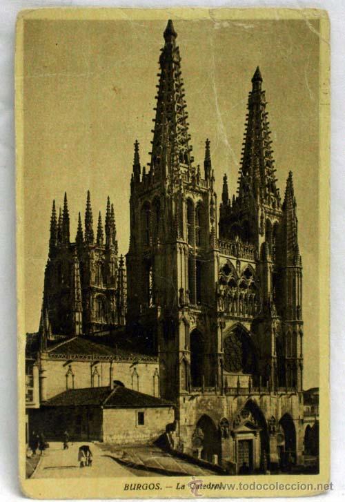Postales: Postal Burgos la catedral - Foto 1