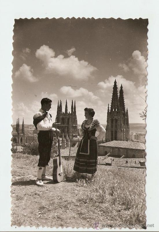 Postales: Burgos - Tipos regionales 1953