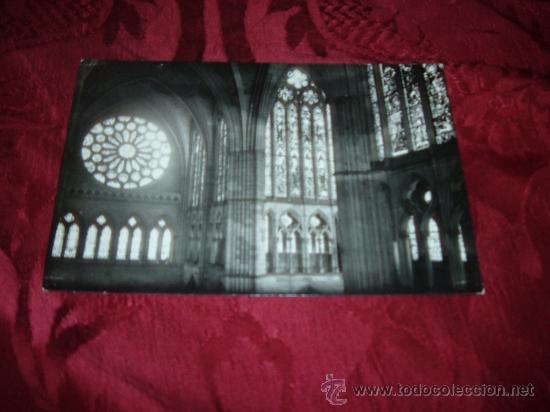 Postales: leon catedral nave del crucero,edicionesartigot-zaragoza