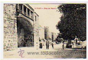 Postales: Avila. n&ordm;5. Arco del Rastro.  Fototipia Casta&ntilde;eira y Alvarez. Ed. Lucas Martin. Avila.