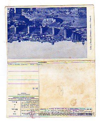 Postales: Avila. Postal-librito. Mapa y peque&ntilde;a guia de la ciudad. Li&ntilde;&aacute;n y Herdia (Narciso). Avial Tomo I.